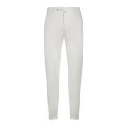 Roomkatoen Slim Fit Broek Kiton , Gray , Heren