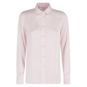 Slim Fit Casual Overhemd Vince , Pink , Dames