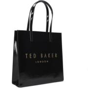 Zwarte Crinkon Shopper Modestatement Ted Baker , Black , Dames