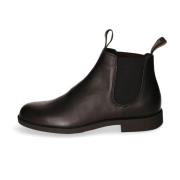 Premium leren instap Chelsea Boot Blundstone , Black , Heren