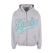 Katoenen Gebreide Truien en Sweaters Karl Kani , Gray , Heren