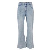 Denim Jeans voor Mannen en Vrouwen Karl Kani , Blue , Heren