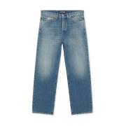 Losse Denim Jeans Iuter , Blue , Heren