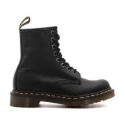 Zwarte Anfibio Laarzen met AirWair Zool Dr. Martens , Black , Dames