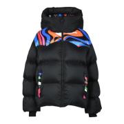 Puffer Jacket Emilio Pucci , Black , Dames