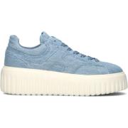 Dames Sneakers met H-strepen Hogan , Blue , Dames