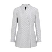 Mirage Gray Blazer Giorgio Armani , Gray , Dames