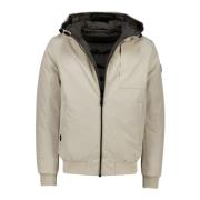 Beige Winterjas Airforce , Beige , Heren