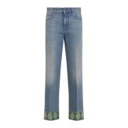 Blauwe Jeans voor modebewuste vrouwen Valentino , Blue , Dames