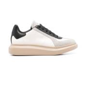 Witte Vetersneaker met Rubberen Zool Alexander McQueen , Multicolor , ...