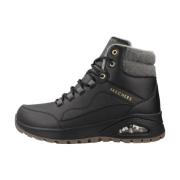 Stevige Veterschoenen Skechers , Black , Dames