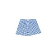 Vichy Katoenen Shorts Ottod'Ame , Blue , Dames