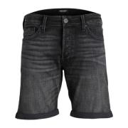 Casual Zip Button Shorts Zwart Lente/Zomer Jack & Jones , Black , Here...