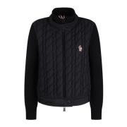 Gewatteerd Cardigan Jack Moncler , Black , Dames