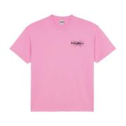 Katoenen T-shirt Polar Skate Co. , Pink , Heren