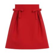 Rode Elegante Rok Valentino , Red , Dames