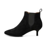 Saga chelsea boot suede - Zwart Shoe the Bear , Black , Dames