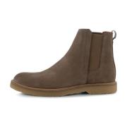 Chelsea boot suede - Taupe Shoe the Bear , Beige , Heren