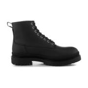 Arvid veterschoen laars leer warm - Zwart Shoe the Bear , Black , Here...