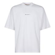 Stijlvolle T-shirts en Polos Marni , White , Heren