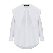 Shirt met decoratieve kraag Fabiana Filippi , White , Dames