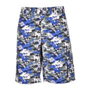 Hedendaagse Nationale Stijl Bermuda Shorts Costume National , Multicol...