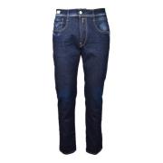 Denim Stretch Jeans Replay , Blue , Heren