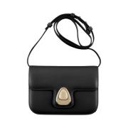 Luxe Handtas met Unieke Jaren 80-geïnspireerde Sluiting A.p.c. , Black...