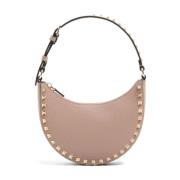 Rockstud Mini Hobo Tas Valentino Garavani , Pink , Dames