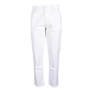 Slim Fit Jeans van Katoenmix Jacob Cohën , White , Heren