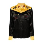 Gouden Sequin Rodeo Shirt Bode , Multicolor , Dames