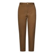 Bruine Slim Fit Stretch Broek Polo Ralph Lauren , Brown , Dames