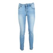 X Jeans in Katoen Elastaan Mix Richmond , Blue , Dames