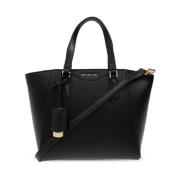 Taryn Kleine Leren Tas - Zwart Michael Kors , Black , Dames