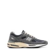 Gunmetal Grey Lace-Up Sneaker New Balance , Gray , Heren