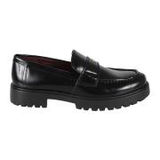 Zwarte Loafer Schoenen Elegant Instapper Tory Burch , Black , Dames