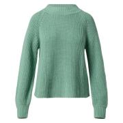 Relaxed Fit Gebreide trui Comma , Green , Dames