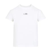 Off-White T-Shirt MM6 Maison Margiela , White , Dames