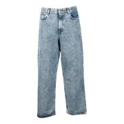 Katoenen Denim Jeans Séfr , Blue , Heren