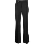 Zwarte Flare Broek Ernest W. Baker , Black , Heren