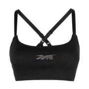 VB Naadloze Beha Reebok , Black , Dames