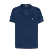 Blauwe T-shirts en Polos Polo Ralph Lauren , Blue , Heren