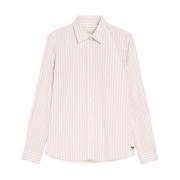 Gestreepte Bahamas Overhemd Max Mara Weekend , Pink , Dames