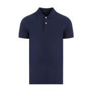 Blauw Katoenen Poloshirt Tom Ford , Blue , Heren