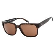 Bruine Plastic Dames Zonnebril Michael Kors , Brown , Dames