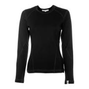 Anker Borduurwerk Longsleeve Shirt JW Anderson , Black , Dames