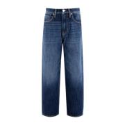 Vintage Wide Leg High Waist Jeans Pinko , Blue , Dames