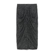 Antraciet Rok met Ilis Stijl Isabel Marant Étoile , Gray , Dames