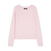 Kasjmier Gebreide Trui Max Mara Weekend , Pink , Dames