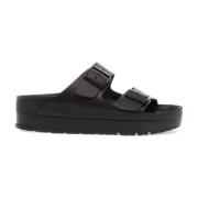 Platform Sandalen Birkenstock , Black , Dames